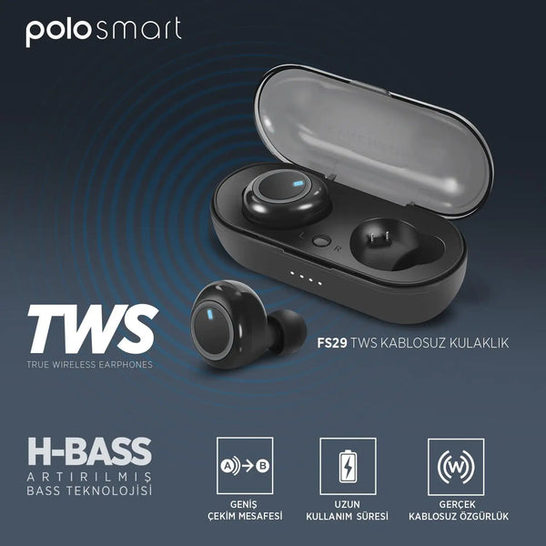 Polosmart FS29 TWS Earbuds | FS29 TWS Earbuds | Luxelnspire